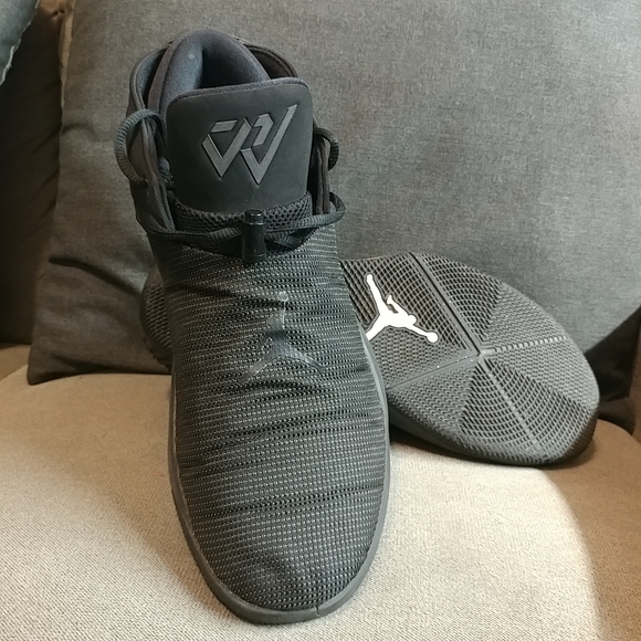 Air Jordan Russell Westbrook Why Not Zer0.1 Nike Triple Black Men's13 - Picture 10 of 14